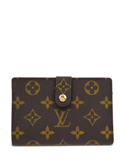 Pre-owned Louis Vuitton 2005 Portefeuille Viennois Wallet In Brown