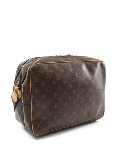 Pre-owned Louis Vuitton 2005 Reporter Gm Cross Body Bag In Brown