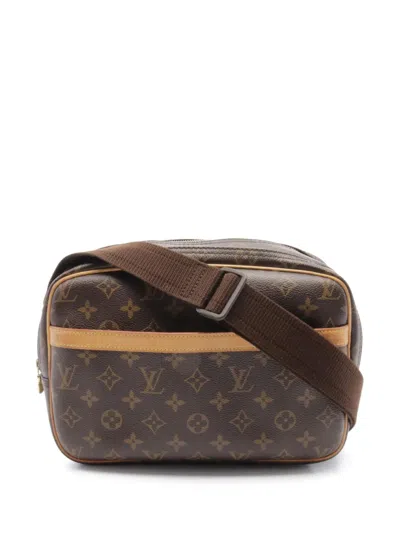 Pre-owned Louis Vuitton 2005 Reporter Pm Cross Body Bag In Brown