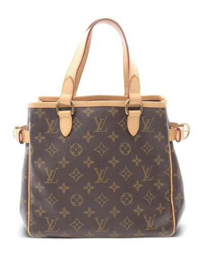 Pre-owned Louis Vuitton 2005 Small Batignolles Monogram Tote Bag In Brown