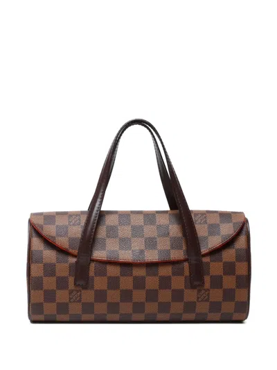 Pre-owned Louis Vuitton 2005 Sonatine Tote Bag In Brown