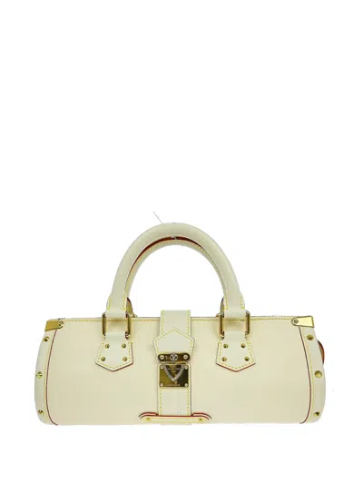 Pre-owned Louis Vuitton 2005 Suhali Epanoui Pm Toter Bag In Neutral
