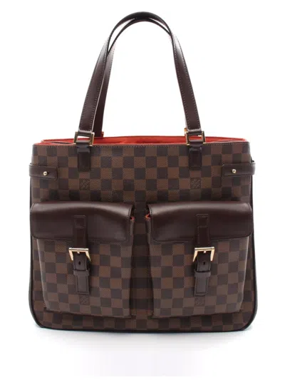 Pre-owned Louis Vuitton 2005 Uzes Tote Bag In 褐色