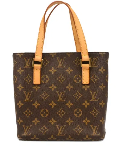 Pre-owned Louis Vuitton 2005 Vavin Pm Tote Bag In Brown