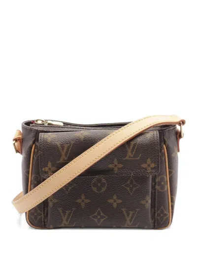 Pre-owned Louis Vuitton 2005 Viva Cite Pm Shoulder Bag In 褐色