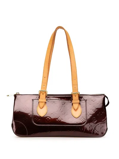 Pre-owned Louis Vuitton 2006-2025 Monogram Vernis Rosewood Avenue Shoulder Bag
