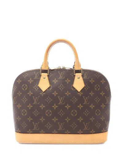 Pre-owned Louis Vuitton 2006 Alma Pm Tote Bag In Brown