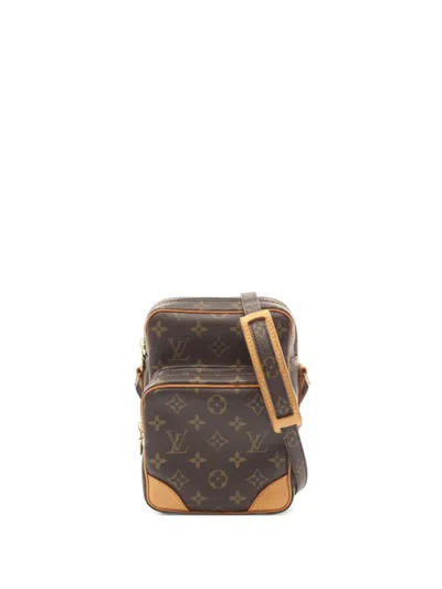 Pre-owned Louis Vuitton 2006 Amazon Cross Body Bag In 褐色