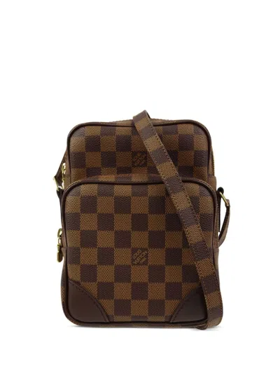 Pre-owned Louis Vuitton 2006 Amazon Shoulder Bag In Brown