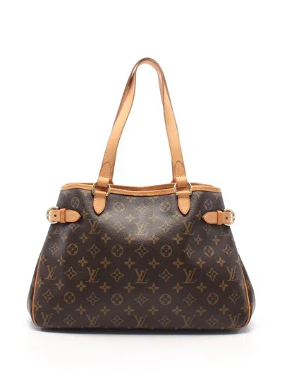 Pre-owned Louis Vuitton 2006 Batignolles Handbag In Brown