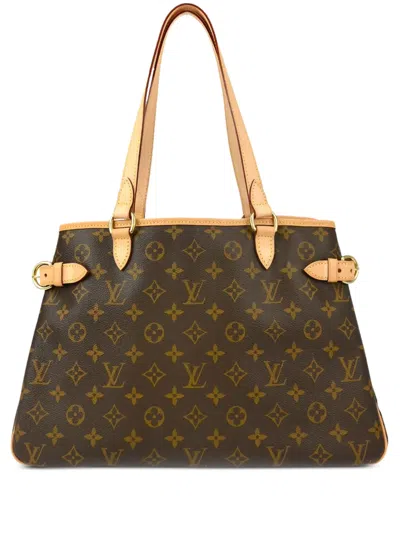 Pre-owned Louis Vuitton 2006 Batignolles Horizontal Tote Bag In Brown