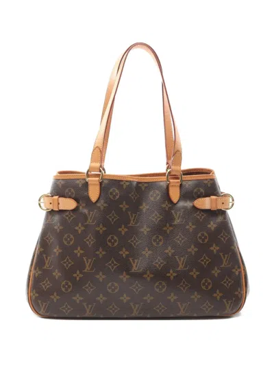 Pre-owned Louis Vuitton 2006 Batignolles Tote Bag In Brown