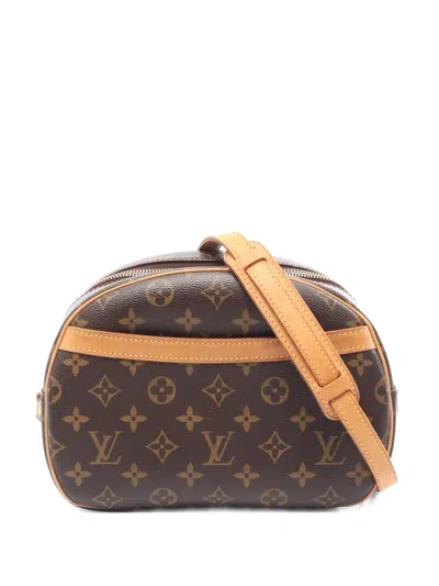 Pre-owned Louis Vuitton 2006 Blois Monogram Shoulder Bag In Brown