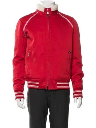 Pre-owned Louis Vuitton 2006 Bomber Baseball Bomber Jacket