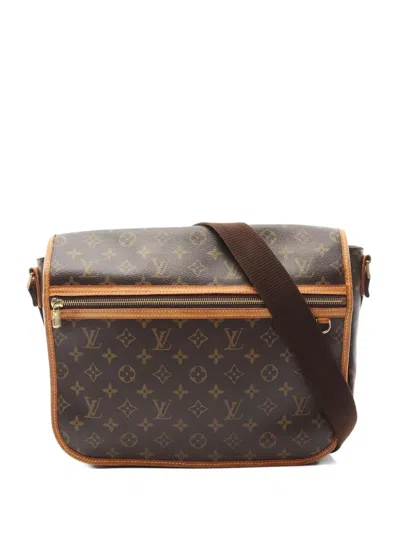 Pre-owned Louis Vuitton 2006 Bosforo Monogram Shoulder Bag In Brown