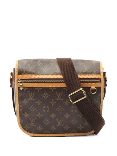 Pre-owned Louis Vuitton 2006 Bosforo Pm Shoulder Bag In Brown