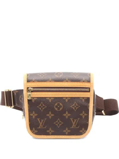 Pre-owned Louis Vuitton 2006 Bosphore Bum Monogram Cross Body Bag In Brown