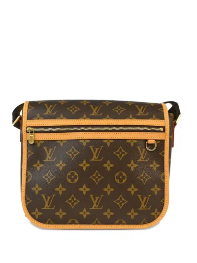 Pre-owned Louis Vuitton 2006 Bosphore Pm Cross Body Bag In Brown