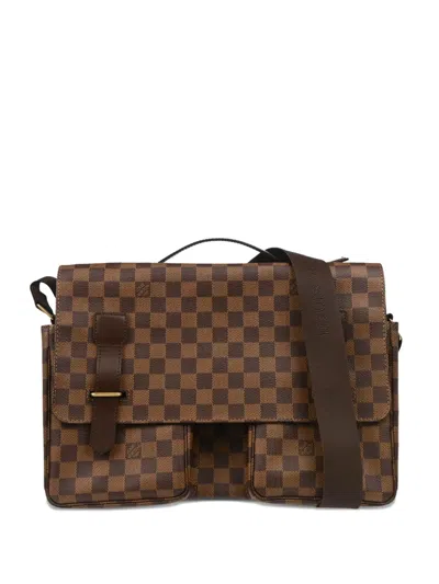 Pre-owned Louis Vuitton 2006 Broadway Handbag In Brown