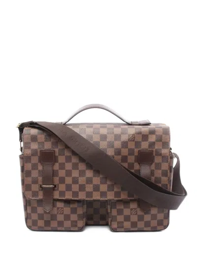 Pre-owned Louis Vuitton 2006 Broadway Shoulder Bag In Brown