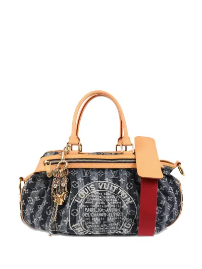 Pre-owned Louis Vuitton 2006 Cabas Raye Gm Tote Bag