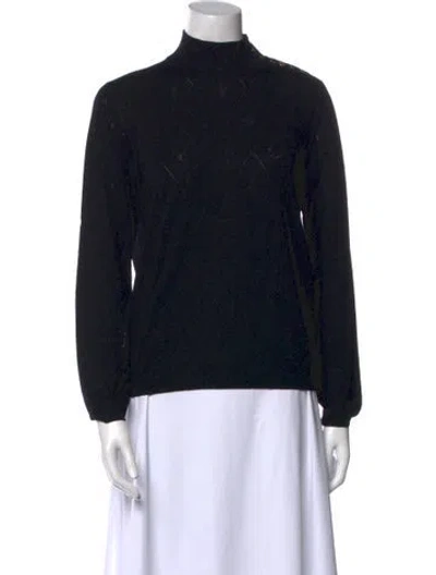 Pre-owned Louis Vuitton 2006 Cashmere Sweater In Black