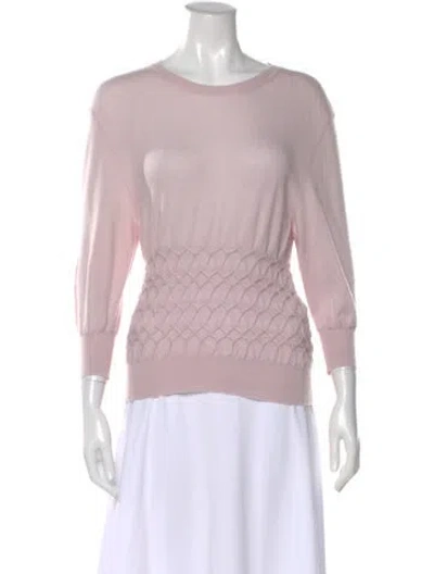 Pre-owned Louis Vuitton 2006 Cashmere Sweater In Pink