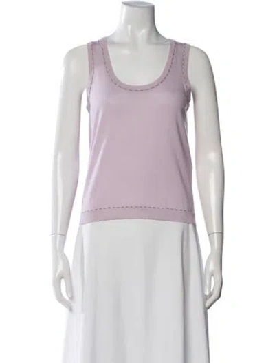Pre-owned Louis Vuitton 2006 Cashmere Sweater In Purple