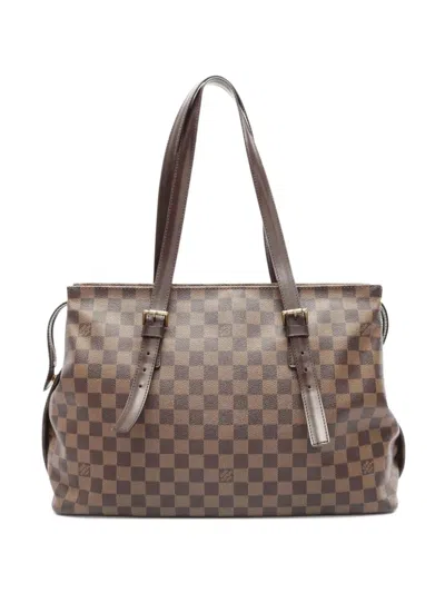 Pre-owned Louis Vuitton 2006 Chelsea Tote Bag In Brown