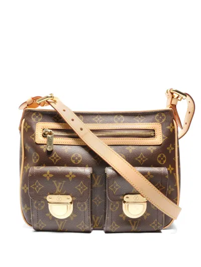 Pre-owned Louis Vuitton 2006 Gm Hudson Shoulder Bag In Brown