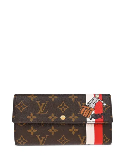 Pre-owned Louis Vuitton 2006 Groom Sarah Wallet
