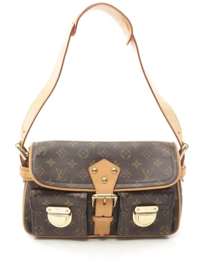 Pre-owned Louis Vuitton 2006 Hudson Pm Bag In Brown