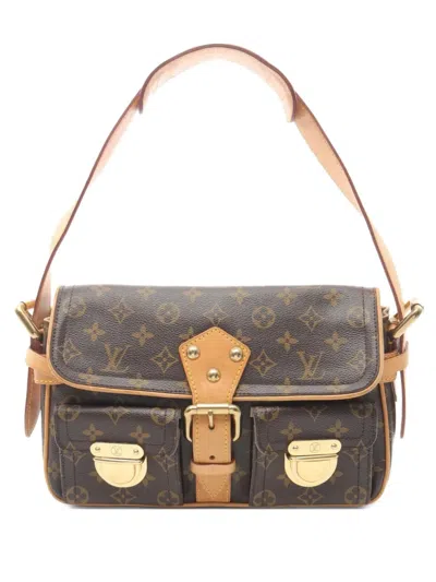 Pre-owned Louis Vuitton 2006 Hudson Pm Shoulder Bag In Brown