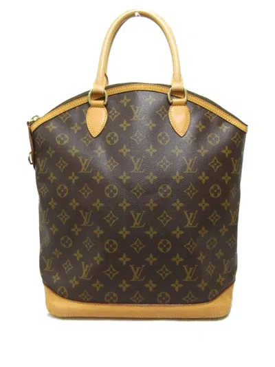 Pre-owned Louis Vuitton 2006 Lock It Tote Bag In Brown