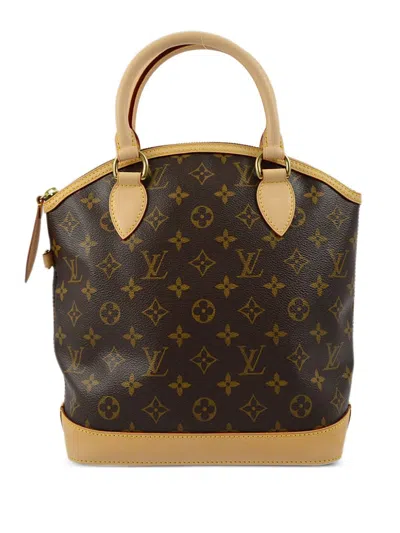 Pre-owned Louis Vuitton 2006 Lockit Handbag In Brown