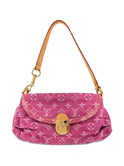 Pre-owned Louis Vuitton 2006 Mini Pleaty Handbag In Pink