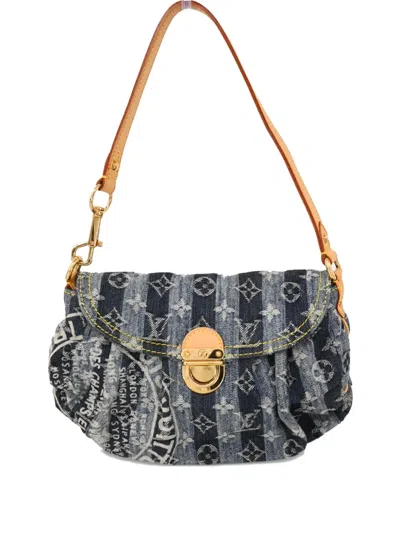 Pre-owned Louis Vuitton 2006 Mini Pleaty Raye Shoulder Bag
