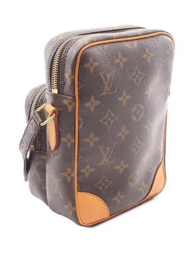 Pre-owned Louis Vuitton 2006 Monogram Amazone Crossbody Bag In Brown