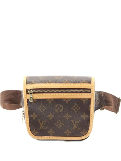 Pre-owned Louis Vuitton 2006 Monogram Belt Bag In Brown