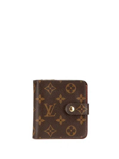 Pre-owned Louis Vuitton 2006 Monogram Bifold Compact Wallet Small Wallets
