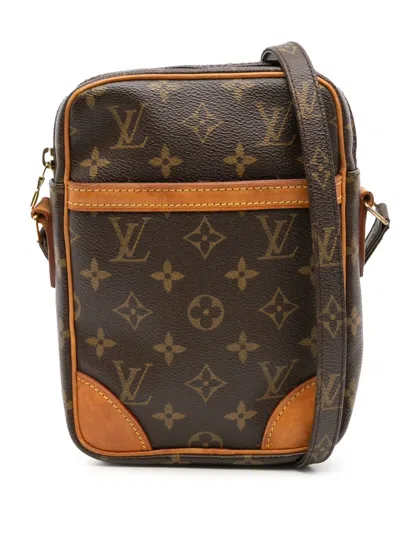 Pre-owned Louis Vuitton 2006 Monogram Danube Crossbody Bag In Brown