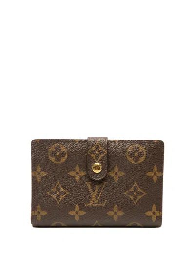 Pre-owned Louis Vuitton 2006 Monogram French Purse Small Wallets In Brown