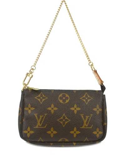 Pre-owned Louis Vuitton 2006 Monogram Mini Pochette Accessoires Handbag