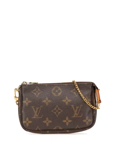 Pre-owned Louis Vuitton 2006 Monogram Mini Pochette Accessoires Handbag