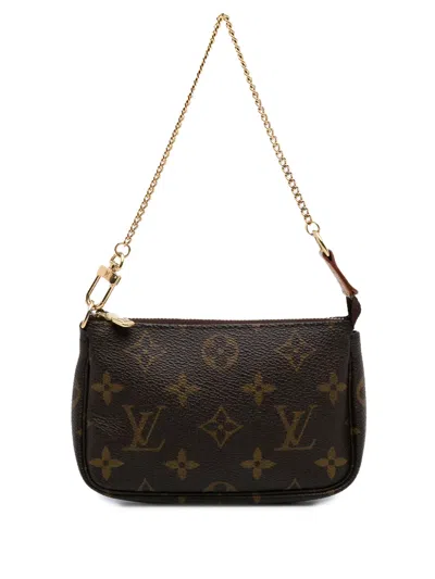 Pre-owned Louis Vuitton 2006 Monogram Mini Pochette Accessoires Handbag