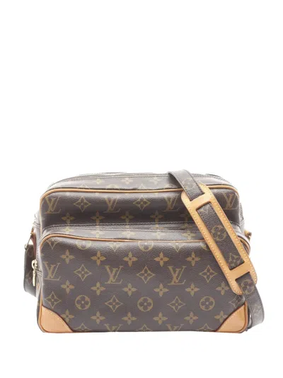 Pre-owned Louis Vuitton 2006 Monogram Nil Crossbody Bag In Brown