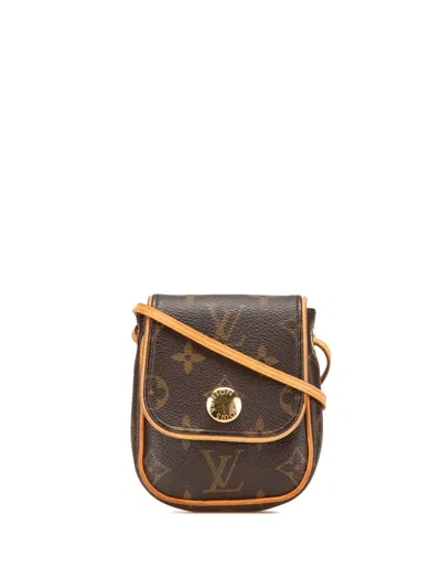Pre-owned Louis Vuitton 2006 Monogram Pochette Cancun Crossbody Bag