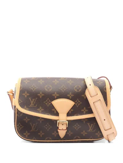 Pre-owned Louis Vuitton 2006 Monogram Sologne Shoulder Bag In Brown