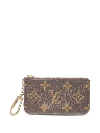 Pre-owned Louis Vuitton 2006 Monogram Wallet In Brown