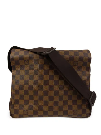 Pre-owned Louis Vuitton 2006 Naviglio Shoulder Bag In Brown